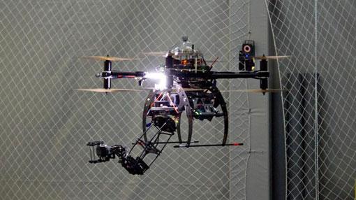ARCAS Flying Robot With Arm